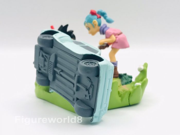 Bulma Goku Car Crash Banpresto