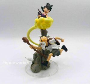 Kid Son Goku Nimbus & Master Roshi Banpresto