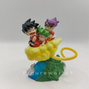 Goku Arale chan & Gat chan on Nimbus Cloud Banpresto