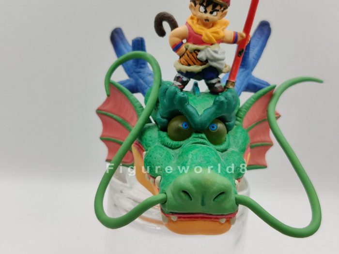 Goku Standing on Shenron Head Megahouse