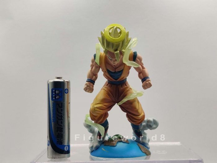 Super Saiyan Goku Hovering Over Sea Megahouse