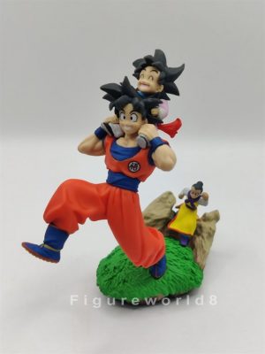 Goku Goten Chi Chi Megahouse