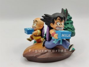 Goku & Krillin Milk Delivery Megahouse