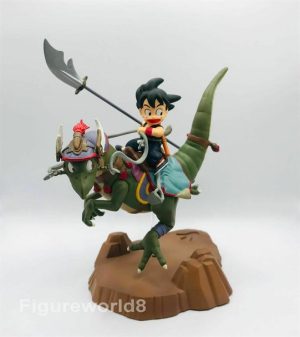 Goku Riding Armored Dinosaur with Spear Banpresto