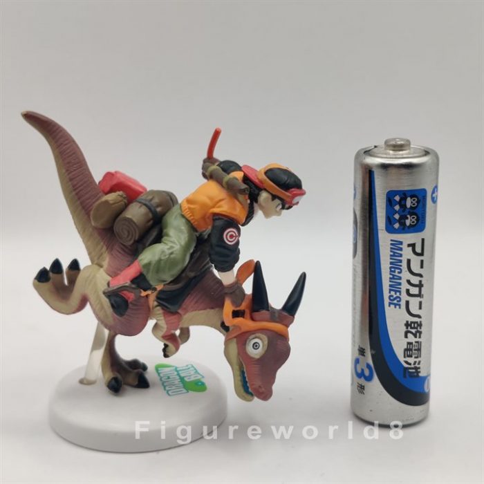 Goku in Adventurer Suit Riding Dinosaur Banpresto