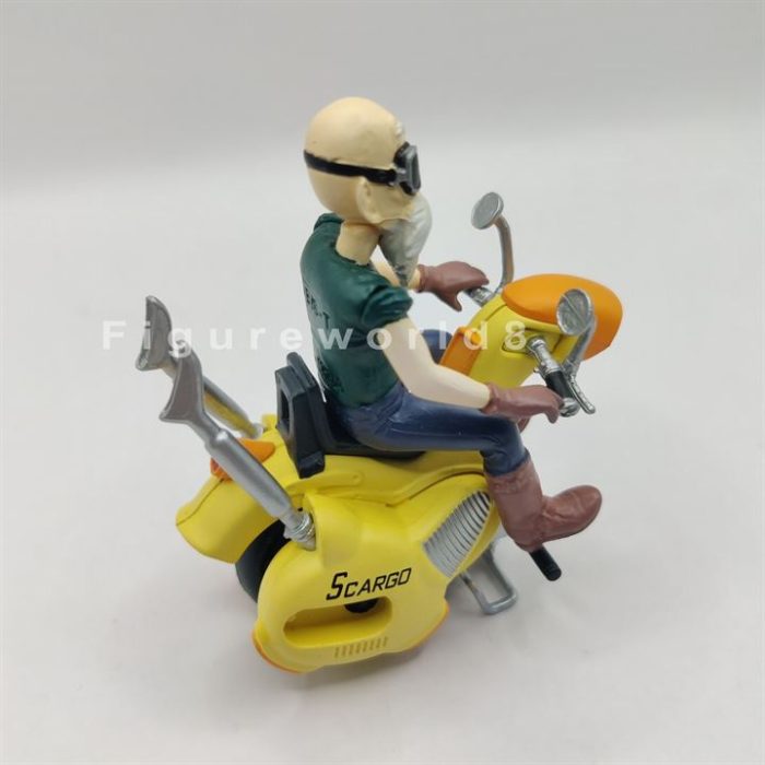 Master Roshi Riding Hover Bike Mecha Banpresto