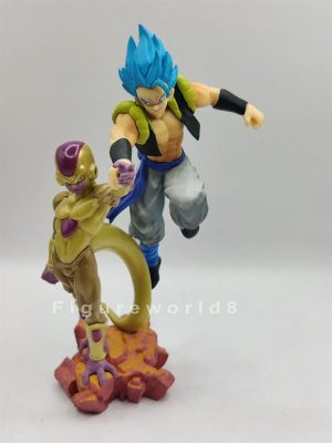 Super Saiyan Blue Gogeta Vs Golden Freeza Megahouse